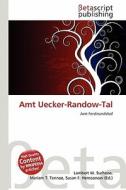 Amt Uecker-Randow-Tal edito da Betascript Publishing