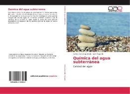 Química del agua subterránea di Carlos Doria Argumedo, Juan Fagundo edito da EAE