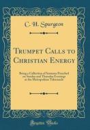 Trumpet Calls to Christian Energy: Being a Collection of Sermons Preached on Sunday and Thursday Evenings at the Metropolitan Tabernacle (Classic Repr di Charles Haddon Spurgeon edito da Forgotten Books