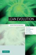 Lean Evolution di Nick Rich, Nicola Bateman, Ann Esain edito da Cambridge University Press