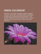 Hindu Calendar: Hindu Chronology, Tamil di Books Llc edito da Books LLC, Wiki Series