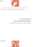 Das mittellateinische Epyllion di Patryk Michal Ryczkowski edito da Peter Lang