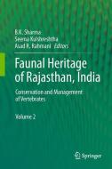 Faunal Heritage of Rajasthan, India edito da Springer International Publishing
