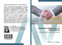 Investoren-Aktivismus in Deutschland di Ewa Pierscinska edito da AV Akademikerverlag