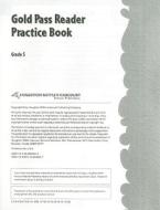 Gold Pass Reader Practice Book, Grade 5 edito da Houghton Mifflin Harcourt (HMH)