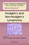 Hodgkin's and Non-Hodgkin's Lymphoma edito da Springer US