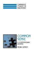 Common Sense di Noah Lemos edito da Cambridge University Press
