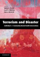 Ursano, R: Terrorism and Disaster Paperback with CD-ROM di Robert J. Ursano edito da Cambridge University Press