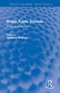 British Public Schools edito da Taylor & Francis Ltd