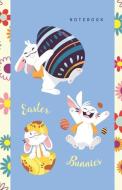 Notebook Easter Bunnies: Whimsical Easter Themed Notebook for Kids in Half-Letter Size (Lined Soft Cover), Ideal for Gif di Playful Paperie edito da INDEPENDENTLY PUBLISHED