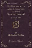 The Repository Of Arts, Literature, Fashions, Manufactures, &c, Vol. 5 di Unknown Author edito da Forgotten Books
