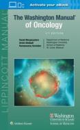 Washington Manual Oncology 4e di Govindan & Morgensztern edito da Lippincott Williams & Wilkins