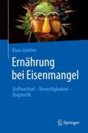 Ernährung bei Eisenmangel di Klaus Günther edito da Springer-Verlag GmbH