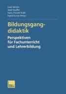 Bildungsgangdidaktik edito da VS Verlag für Sozialwissenschaften