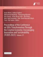 Proceedings of the Conference on SDGs Transformation Through the Creative Economy edito da Atlantis Press