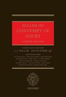 Miller on Contempt of Court di C. J. Miller edito da OUP Oxford