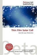 Thin Film Solar Cell edito da Betascript Publishing