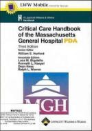 Critical Care Handbook Of The Massachusetts General Hospital edito da Lippincott Williams And Wilkins