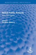 British Public Schools edito da Taylor & Francis Ltd