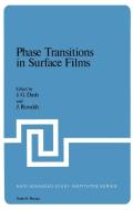Phase Transitions in Surface Films edito da SPRINGER NATURE
