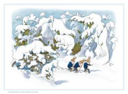 Gnomes In The Snow Advent Calendar di Ernst Kreidolf edito da North-south Books