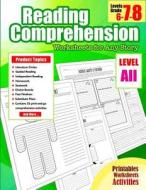 Reading Comprehension 7th Grade: Reading Comprehension Grade 7 Worksheets for Any Story for 6th, 7th, 8th Grade di Antony Cole edito da Createspace Independent Publishing Platform