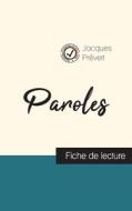 Paroles de Jacques Prévert (fiche de lecture et analyse complète de l'oeuvre) di Jacques Prévert edito da Comprendre la littérature