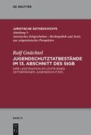 Jugendschutzdelikte im 13. Abschnitt des StGB di Ralf Gnüchtel edito da Gruyter, Walter de GmbH