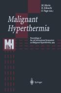 Malignant Hyperthermia edito da Springer Japan