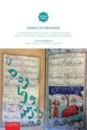 Pearls Of Meanings di J T P De Bruijn edito da Leiden University Press