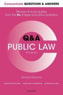 Concentrate Questions And Answers Public Law di Richard Clements edito da Oxford University Press
