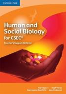 Human And Social Biology For Csec Teacher's Support Material Cd-rom di Mary Jones, Geoff Jones, Barrington Radcliffe, Melcita Bovell edito da Cambridge University Press