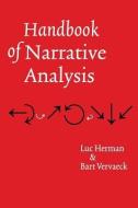 Handbook of Narrative Analysis di Bart Vervaeck, Luc Herman edito da University of Nebraska Press
