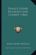 France Under Richelieu and Colbert (1866) di John Henry Bridges edito da Kessinger Publishing