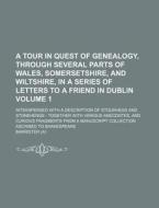 A   Tour in Quest of Genealogy, Through Several Parts of Wales, Somersetshire, and Wiltshire, in a Series of Letters to a Friend in Dublin Volume 1; I di Barrister edito da Rarebooksclub.com