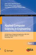 Applied Computer Sciences in Engineering edito da Springer-Verlag GmbH