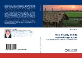 Rural Poverty and its Determining Factors di Prabha Bhola edito da LAP Lambert Acad. Publ.
