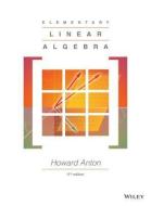 Elementary Linear Algebra di Howard Anton edito da WILEY