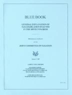 Blue Book: General Explanation of Tax Legislation Encacted in the 109th Congress edito da CLAITORS PUB DIVISION