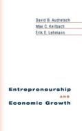 Entrepreneurship and Economic Growth di David B. Audretsch, Max C. Keilbach, Erik E. Lehmann edito da OXFORD UNIV PR
