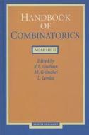 Handbook Of Combinatorics edito da Elsevier Science & Technology