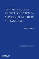 Numerical Methods Rev Ed SM di Epperson edito da John Wiley & Sons