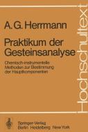 Praktikum der Gesteinsanalyse di A. G. Herrmann edito da Springer Berlin Heidelberg
