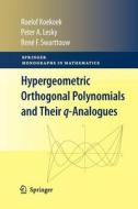 Hypergeometric Orthogonal Polynomials and Their q-Analogues di Roelof Koekoek, Peter A. Lesky, René F. Swarttouw edito da Springer Berlin Heidelberg