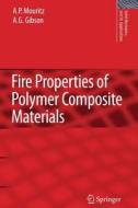Fire Properties of Polymer Composite Materials di A. G. Gibson, A. P. Mouritz edito da Springer Netherlands