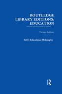 Routledge Library Editions: Education Mini-set E: Educational Psychology 10 Vol Set di Various edito da Taylor & Francis Ltd