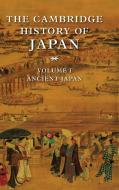 The Cambridge History of Japan V1 edito da Cambridge University Press
