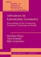Advances in Lorentzian Geometry di Matthias Plaue, Alan D. Rendall, Mike Scherfner edito da American Mathematical Society