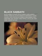 Black Sabbath: Black Sabbath-album, Blac di Kilde Wikipedia edito da Books LLC, Wiki Series