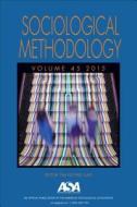 Sociological Methodology di Tim F. Liao edito da SAGE Publications, Inc